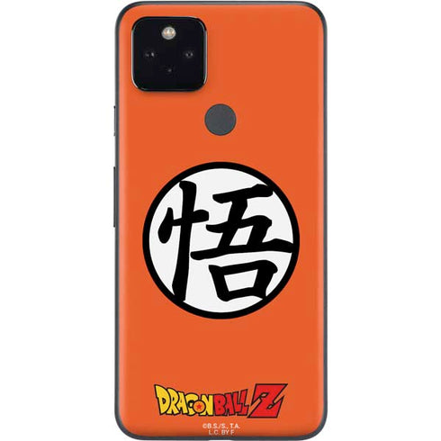 Dragon Ball Z Goku Iconic Kanji Symbol Google Pixel 5a Skin